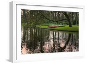 Tree Reflections in Pond-Anna Miller-Framed Photographic Print