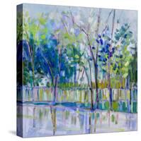 Tree Reflections-Libby Smart-Stretched Canvas