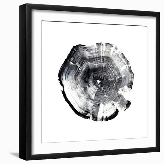 Tree Ring Abstract I-Ethan Harper-Framed Art Print