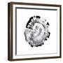 Tree Ring Abstract III-Ethan Harper-Framed Art Print