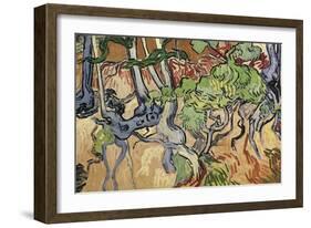 Tree Roots, 1890-Vincent van Gogh-Framed Giclee Print