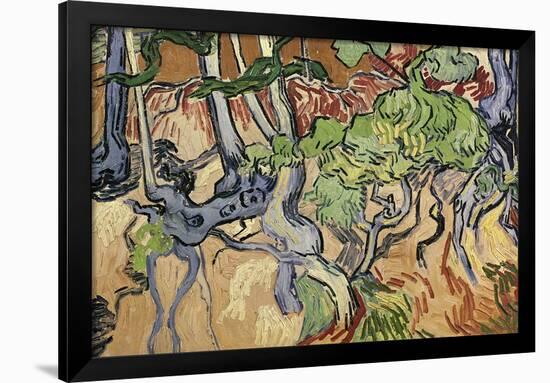 Tree Roots, 1890-Vincent van Gogh-Framed Giclee Print