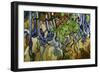 Tree Roots and Tree Trunks-Vincent van Gogh-Framed Giclee Print