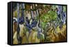 Tree Roots and Tree Trunks-Vincent van Gogh-Framed Stretched Canvas