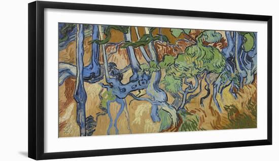 Tree Roots-Vincent Van Gogh-Framed Giclee Print