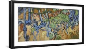 Tree Roots-Vincent Van Gogh-Framed Giclee Print