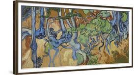 Tree Roots-Vincent Van Gogh-Framed Giclee Print