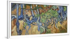 Tree Roots-Vincent Van Gogh-Framed Giclee Print