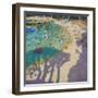 Tree Shadows, on the Beach, Near Rovinj, 2016-Andrew Macara-Framed Giclee Print