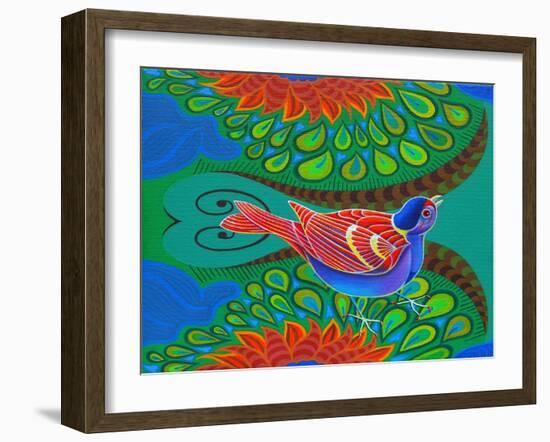 Tree Sparrow, 2012-Jane Tattersfield-Framed Giclee Print