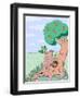 Tree Spirits-Danielle O'Malley-Framed Art Print