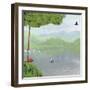 Tree Swing-Nancy Tillman-Framed Art Print