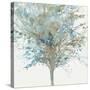 Tree Teal I-Allison Pearce-Stretched Canvas