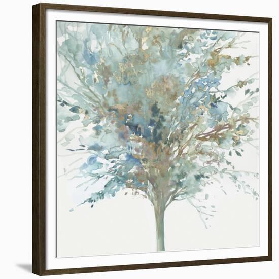 Tree Teal I-Allison Pearce-Framed Premium Giclee Print