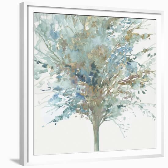 Tree Teal I-Allison Pearce-Framed Premium Giclee Print