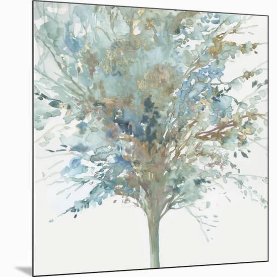 Tree Teal I-Allison Pearce-Mounted Premium Giclee Print