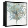 Tree Teal I-Allison Pearce-Framed Stretched Canvas