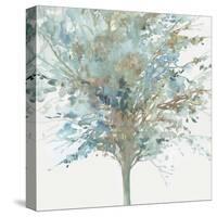 Tree Teal I-Allison Pearce-Stretched Canvas