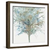 Tree Teal I-Allison Pearce-Framed Art Print