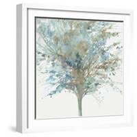 Tree Teal I-Allison Pearce-Framed Art Print