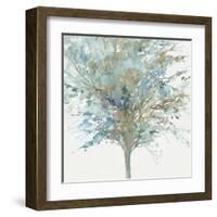 Tree Teal I-Allison Pearce-Framed Art Print