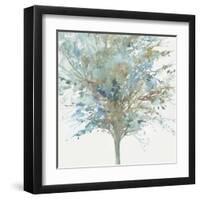 Tree Teal I-Allison Pearce-Framed Art Print