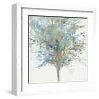 Tree Teal I-Allison Pearce-Framed Art Print