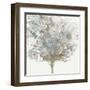 Tree Teal II-Allison Pearce-Framed Art Print