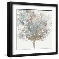 Tree Teal II-Allison Pearce-Framed Art Print
