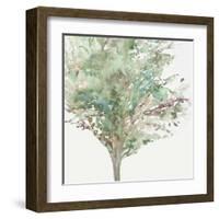 Tree Teal III-Allison Pearce-Framed Art Print