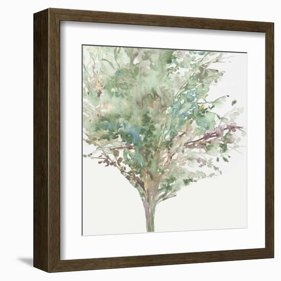 Tree Teal III-Allison Pearce-Framed Art Print