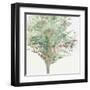 Tree Teal III-Allison Pearce-Framed Art Print