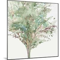 Tree Teal III-Allison Pearce-Mounted Art Print