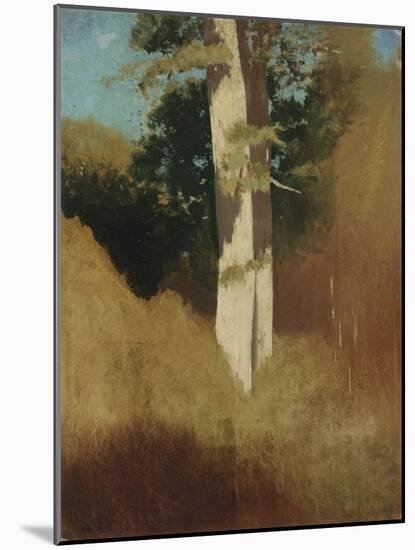 Tree with Blue Sky-Alfred Thompson Bricher-Mounted Giclee Print