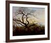 Tree with Crows-Caspar David Friedrich-Framed Art Print