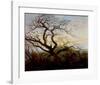 Tree with Crows-Caspar David Friedrich-Framed Art Print