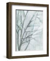 Tree with White Sky II-Jennifer Goldberger-Framed Art Print