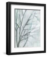 Tree with White Sky II-Jennifer Goldberger-Framed Art Print