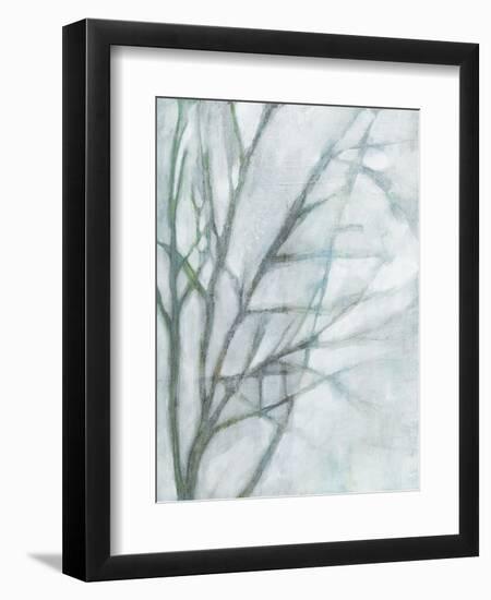 Tree with White Sky II-Jennifer Goldberger-Framed Art Print