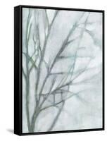 Tree with White Sky II-Jennifer Goldberger-Framed Stretched Canvas