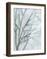 Tree with White Sky II-Jennifer Goldberger-Framed Art Print