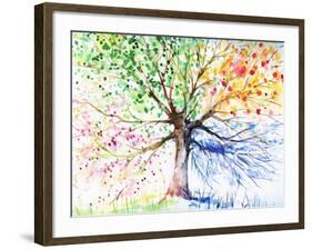 Tree-DannyWilde-Framed Art Print