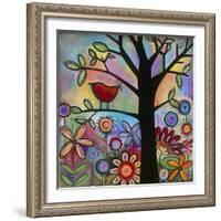 Tree-Carla Bank-Framed Giclee Print