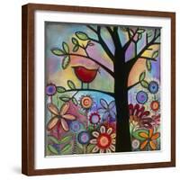 Tree-Carla Bank-Framed Giclee Print