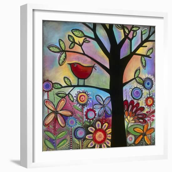 Tree-Carla Bank-Framed Giclee Print