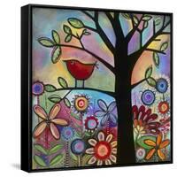 Tree-Carla Bank-Framed Stretched Canvas