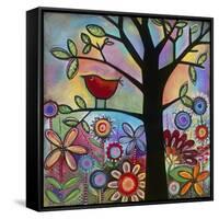 Tree-Carla Bank-Framed Stretched Canvas