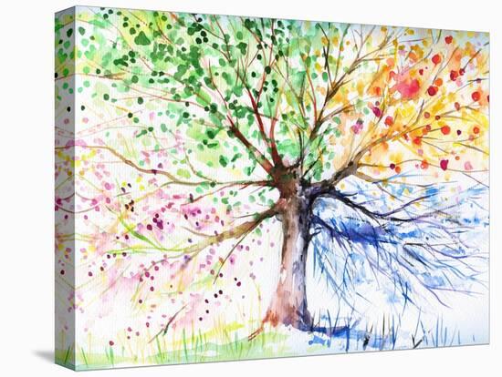 Tree-DannyWilde-Stretched Canvas