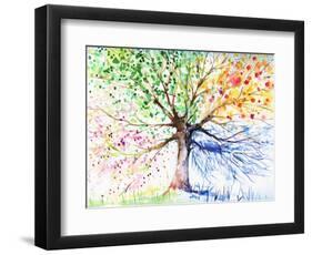 Tree-DannyWilde-Framed Art Print