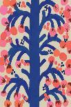 Cute Pink Blossom Pattern-Treechild-Giclee Print